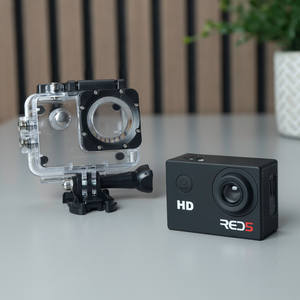 RED5 Waterproof Action Camera 30m HD Wide-Angle Lens Compact