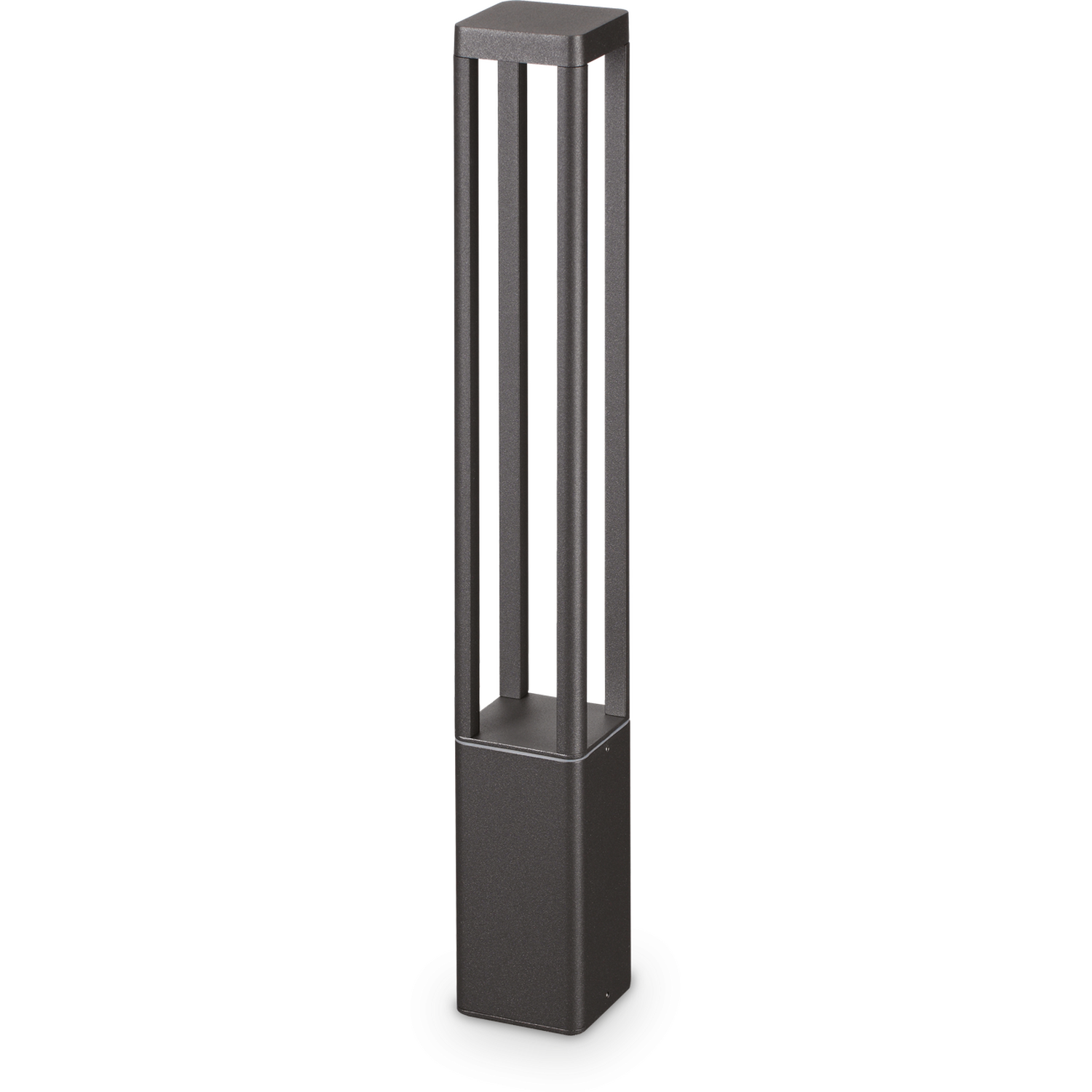 Ideal Lux Lighting Tifone Bollard Light Black - Black