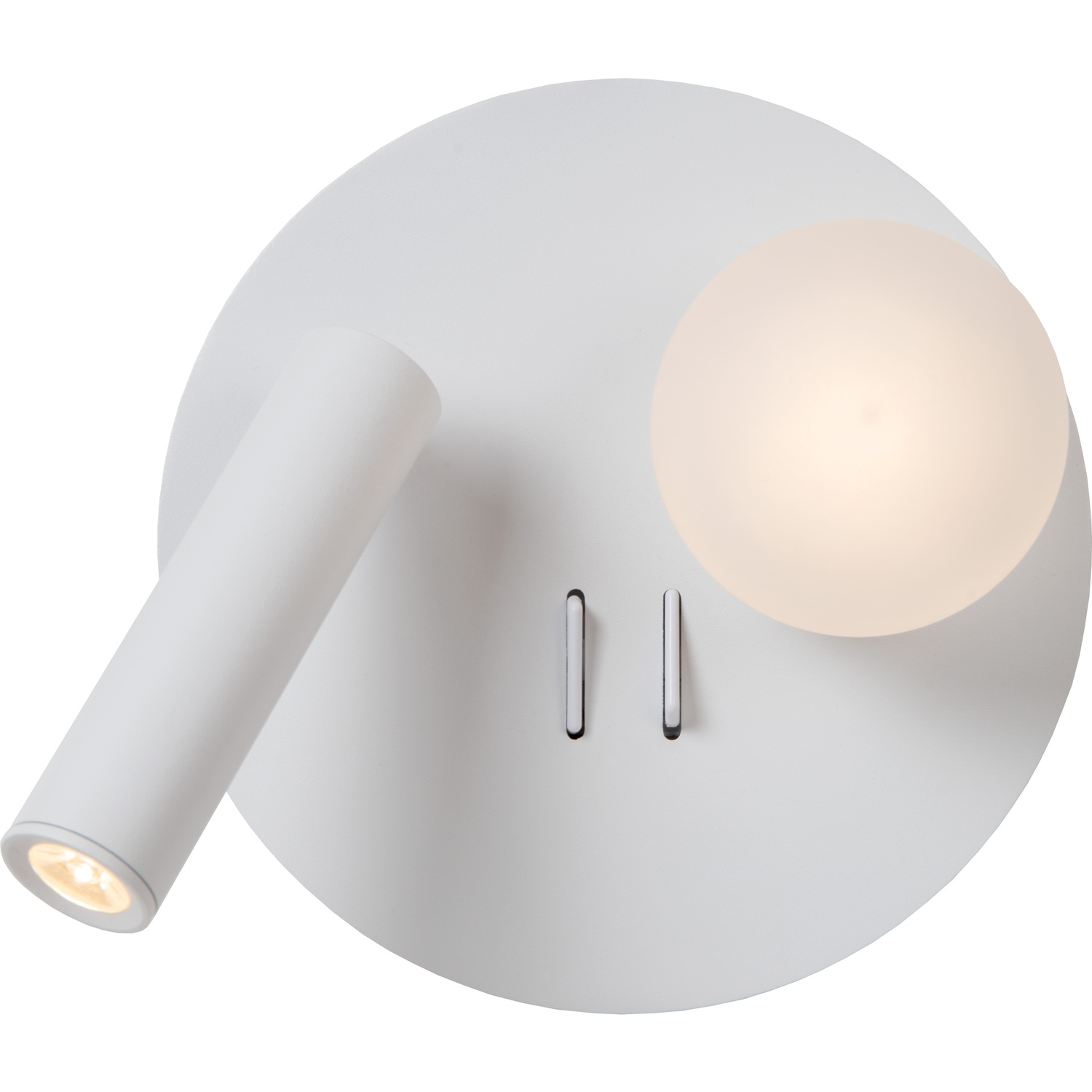 B&Q -  MatizBedside LampLed1X3,7W 3000KWith Usb Charging PointWhite - Image 4