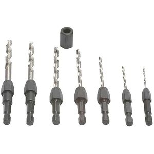 Trend 1/4in Tct Router Bit Starter Set, 50 Piece (UK Plug)