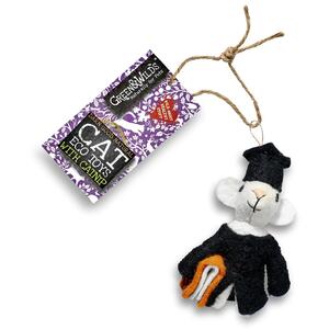Green & Wilds Eco Friendly Natural Cat Toy with Catnip - Archibald Mouse