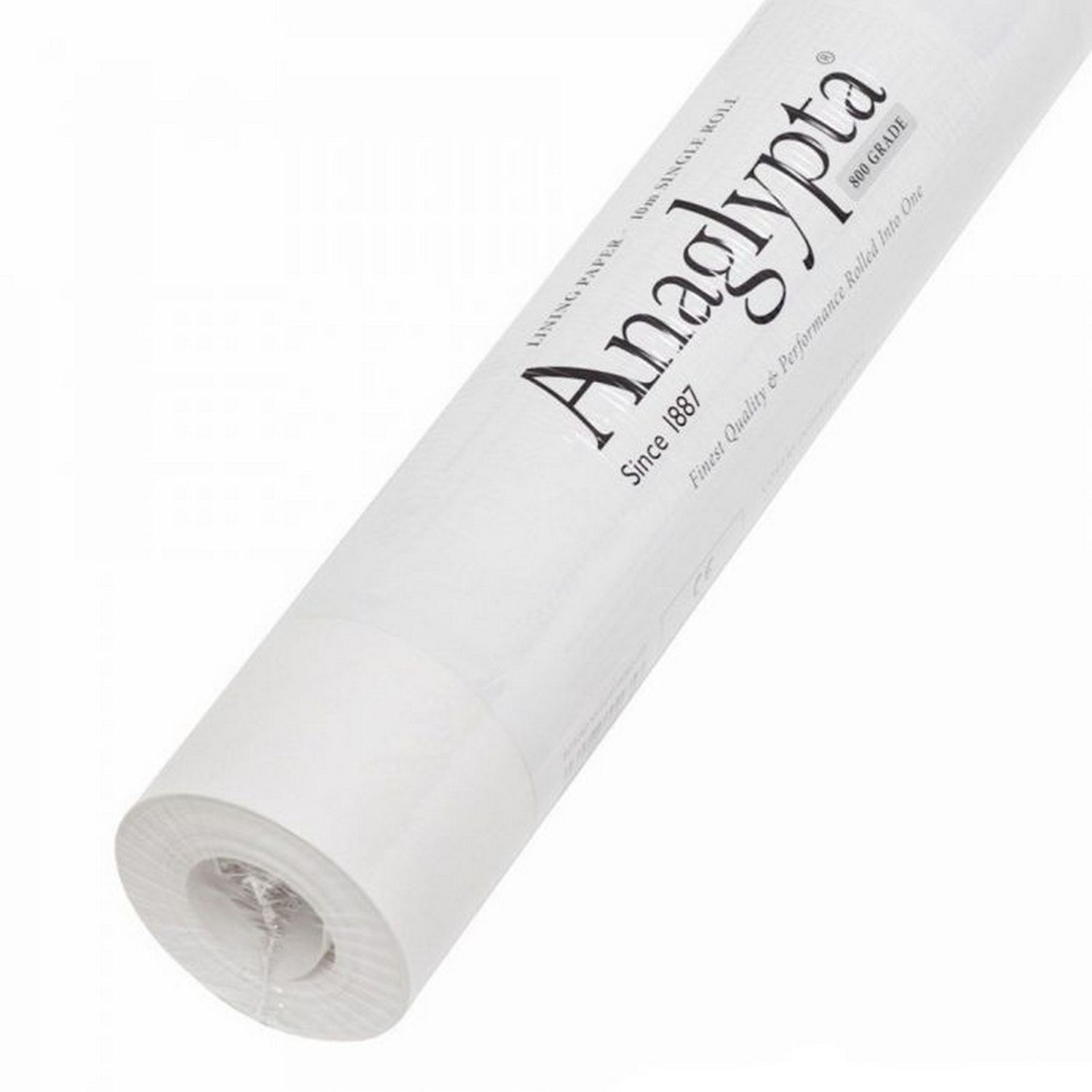 Anaglypta Wall Lining Paper - White