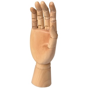 Wooden Hand Manikin Right Hand - 20cm