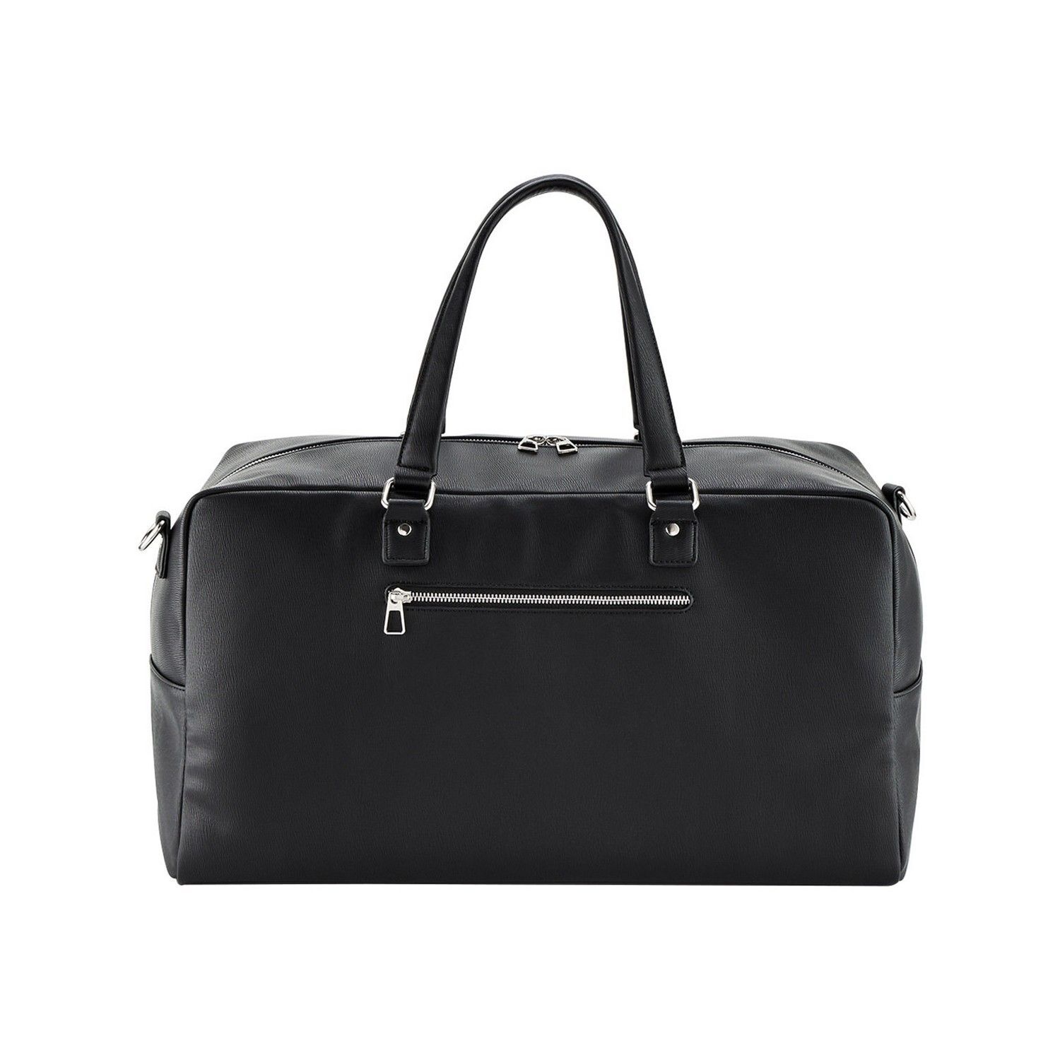 Quadra Tailored Luxe Leather-Look Pu Weekend Bag