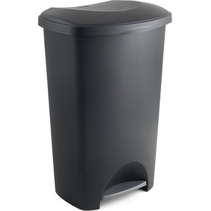 Addis Pedal Bin Black 50 Litre