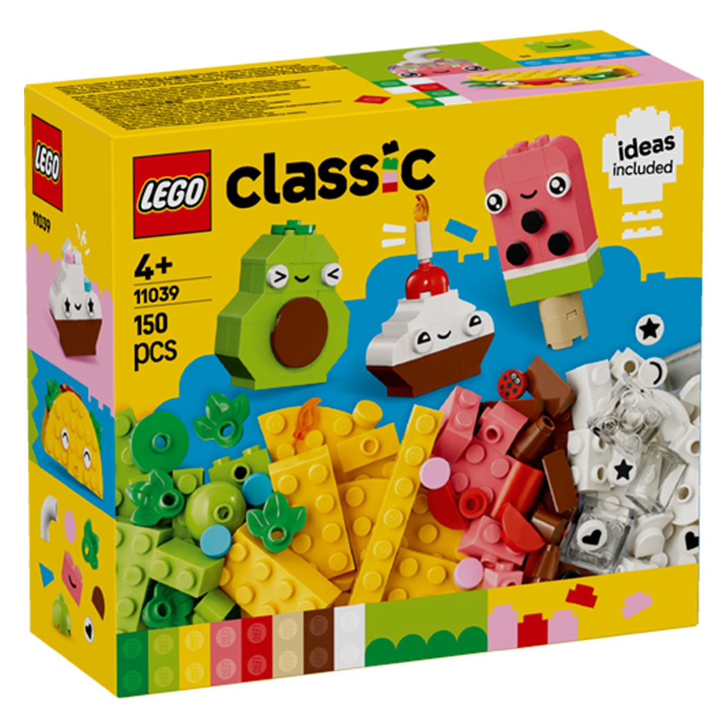 Lego Classic Creative Food Friends Building Toy Set 11039 - Image 11
