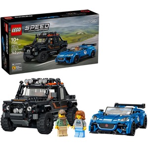 Lego Speed Champions 77264 Jaguar Project 7 & Land Rover Defender