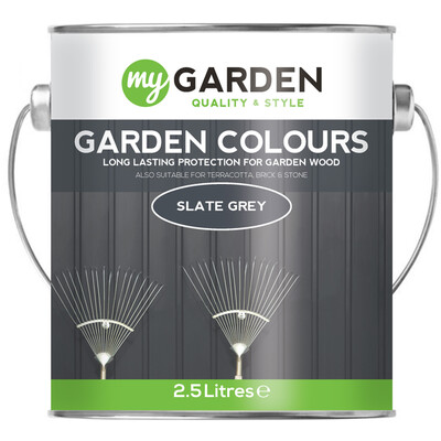 Slate Grey Garden Colours Paint 2.5L