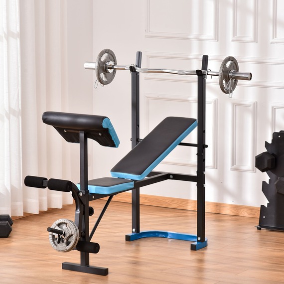 HOMCOM Adjustable Weight Bench