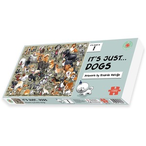 It's Just Dogs! 1000 Piece Jigsaw Puzzle