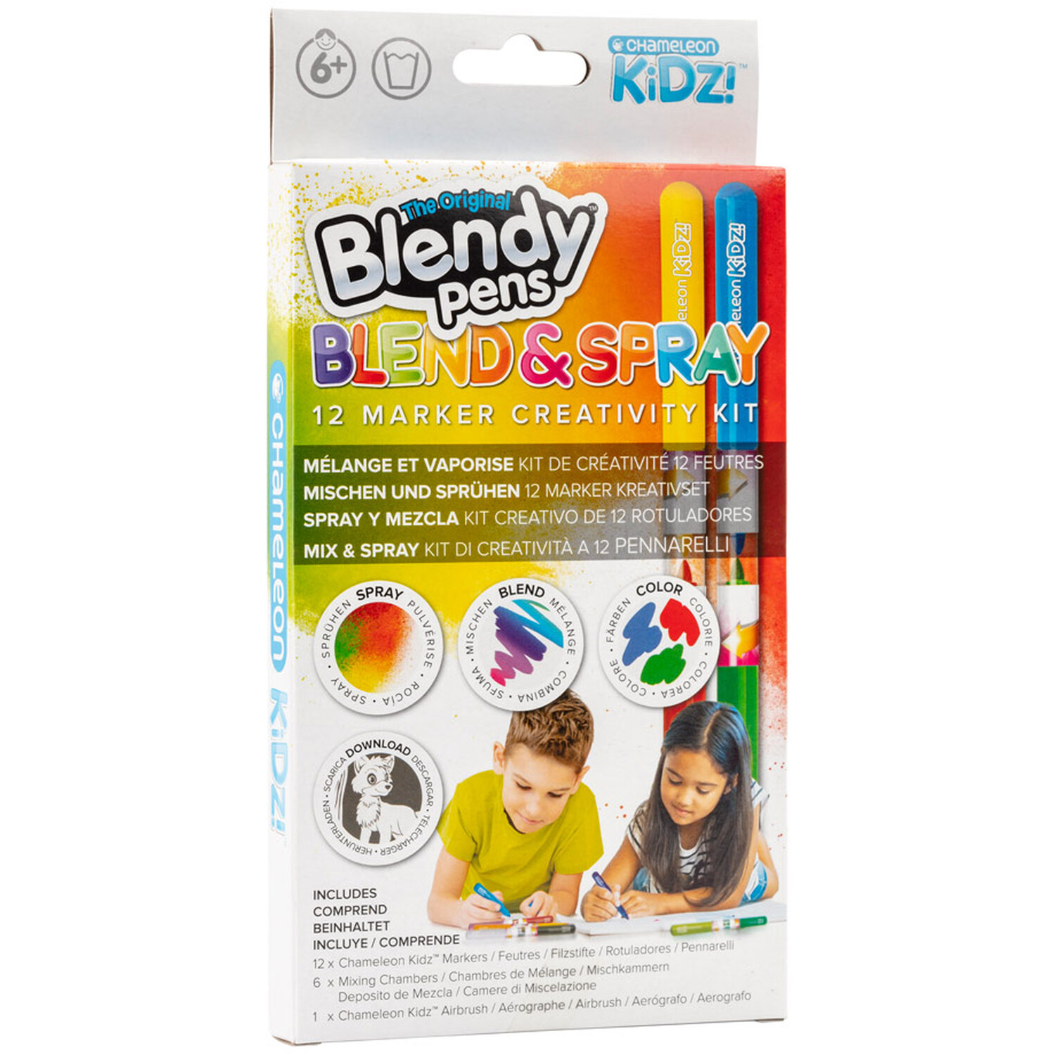 chameleon-kidz-blendy-pens-blend-spray-12-marker-creativity-kit