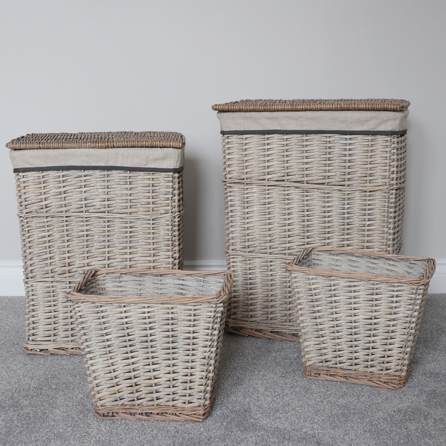 Image of Set of 4 Arianna Rectangular Willow&hellip;