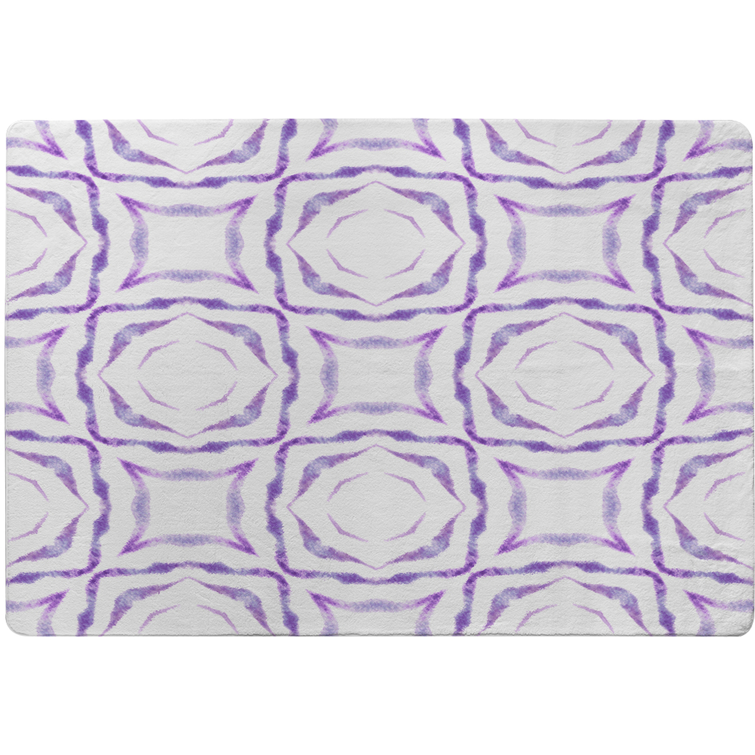 Purple Brilliant Boho Rug - Purple / 150cm thumbnail