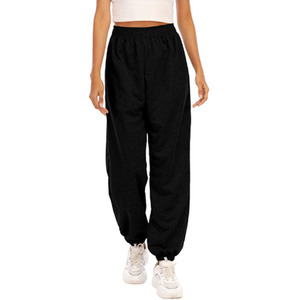High Waist Basic Laced Jogger Polar Women's Tracksuit Bottom - 94622