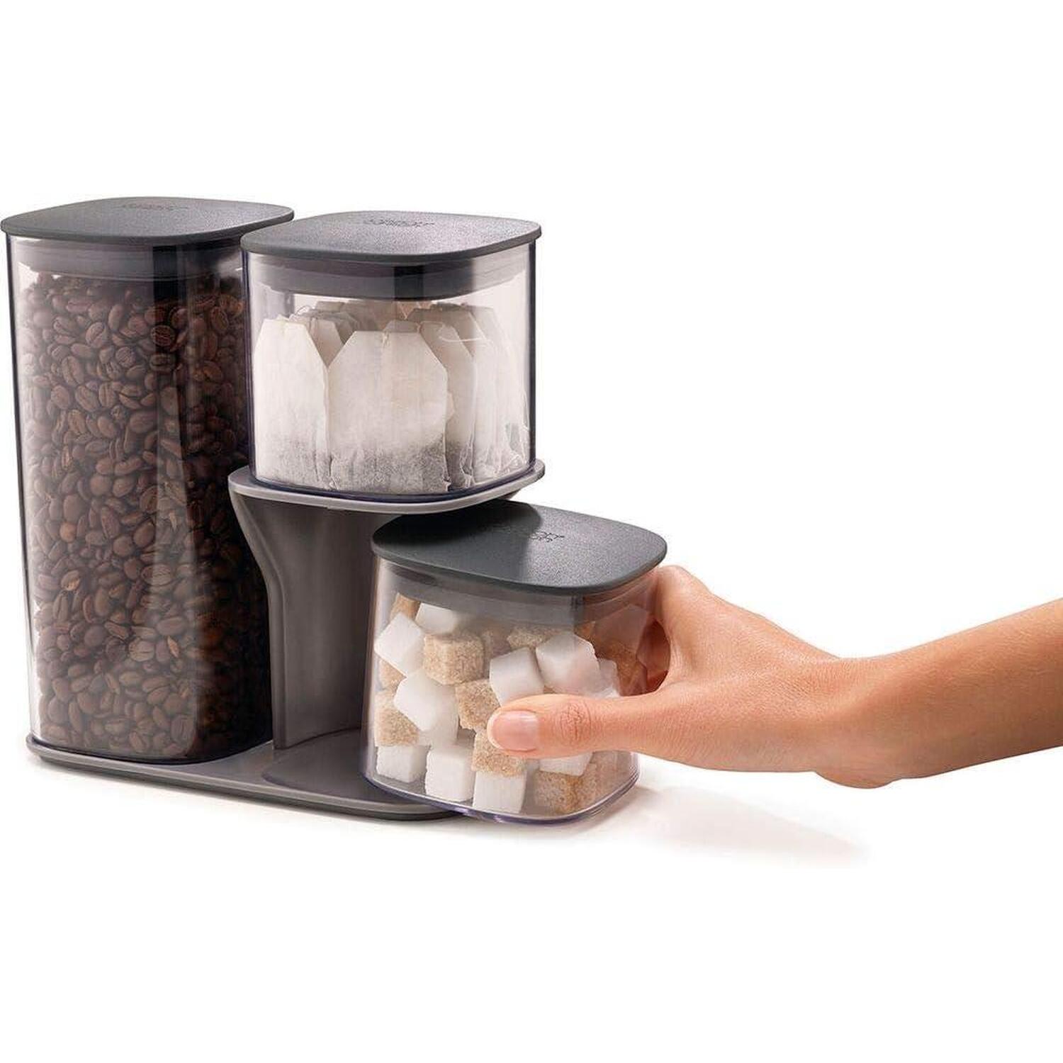 Nesting Storage Set Of Storage Jars Nesting Shelf