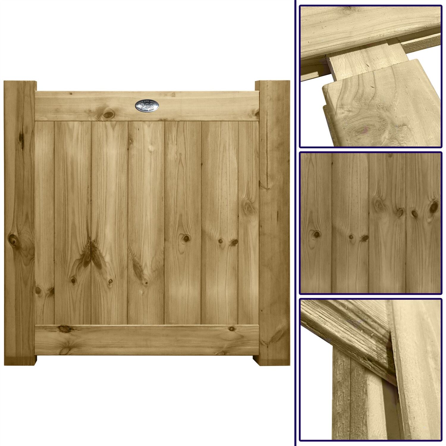 Path Gate Frame Premier PATHWAY Pedestrian Gate Rebate H-Frame with optional Centres