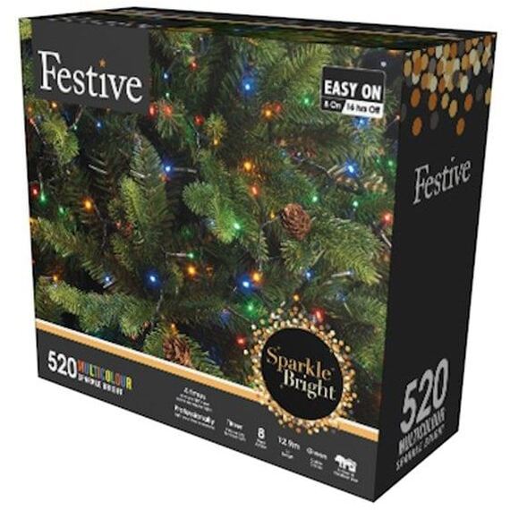 Multicolour Festive Sparkle Lights