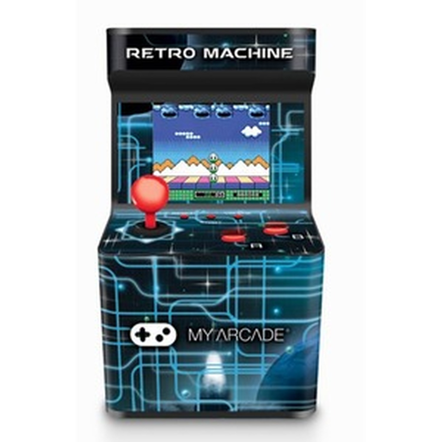 Retro Machine Gaming System with 200 Built-In Video Games