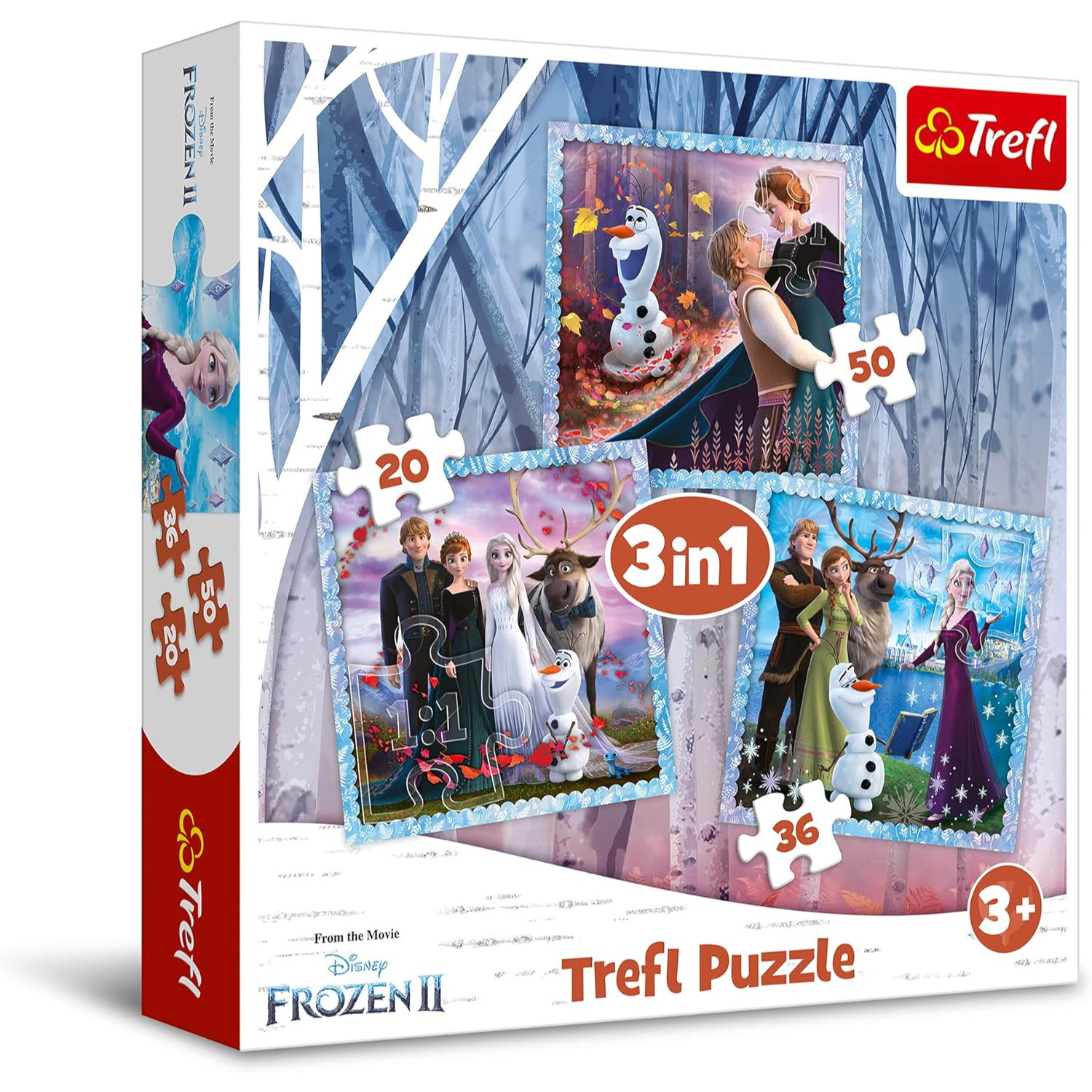 Trefl Disney Frozen 2 Magical Story Puzzle - 3in1