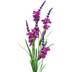 Dark Pink Larkspur Artifical Stem