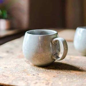 Nordic Stoneware Mugs 490ml Reactive Glaze Set of 4