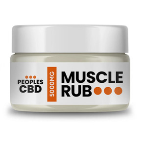 Peoples CBD 5000mg CBD Muscle Rub
