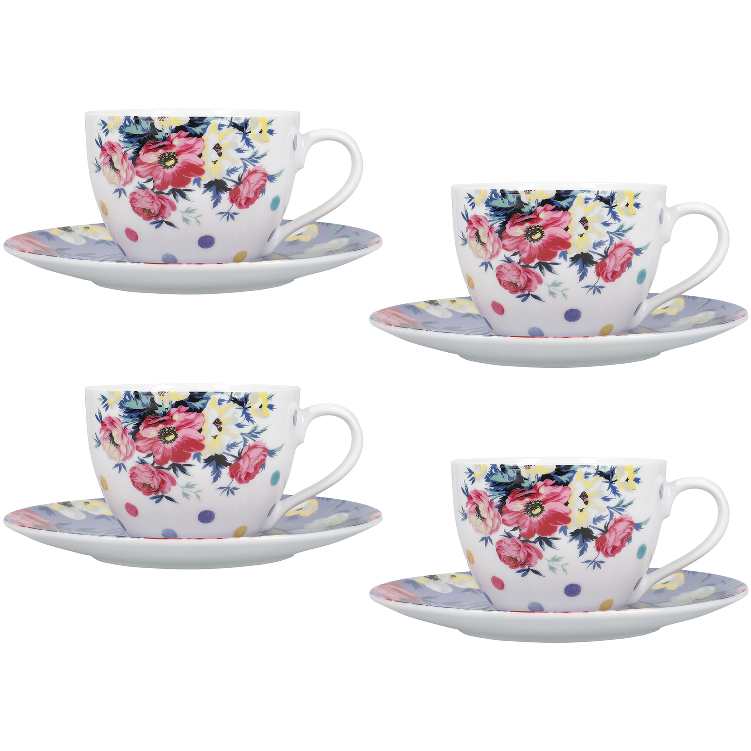 Image of Set of 4 Mikasa Clovelly Porcelain&hellip;