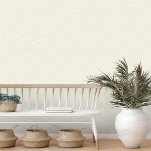 Miya Grasscloth Cream Wallpaper