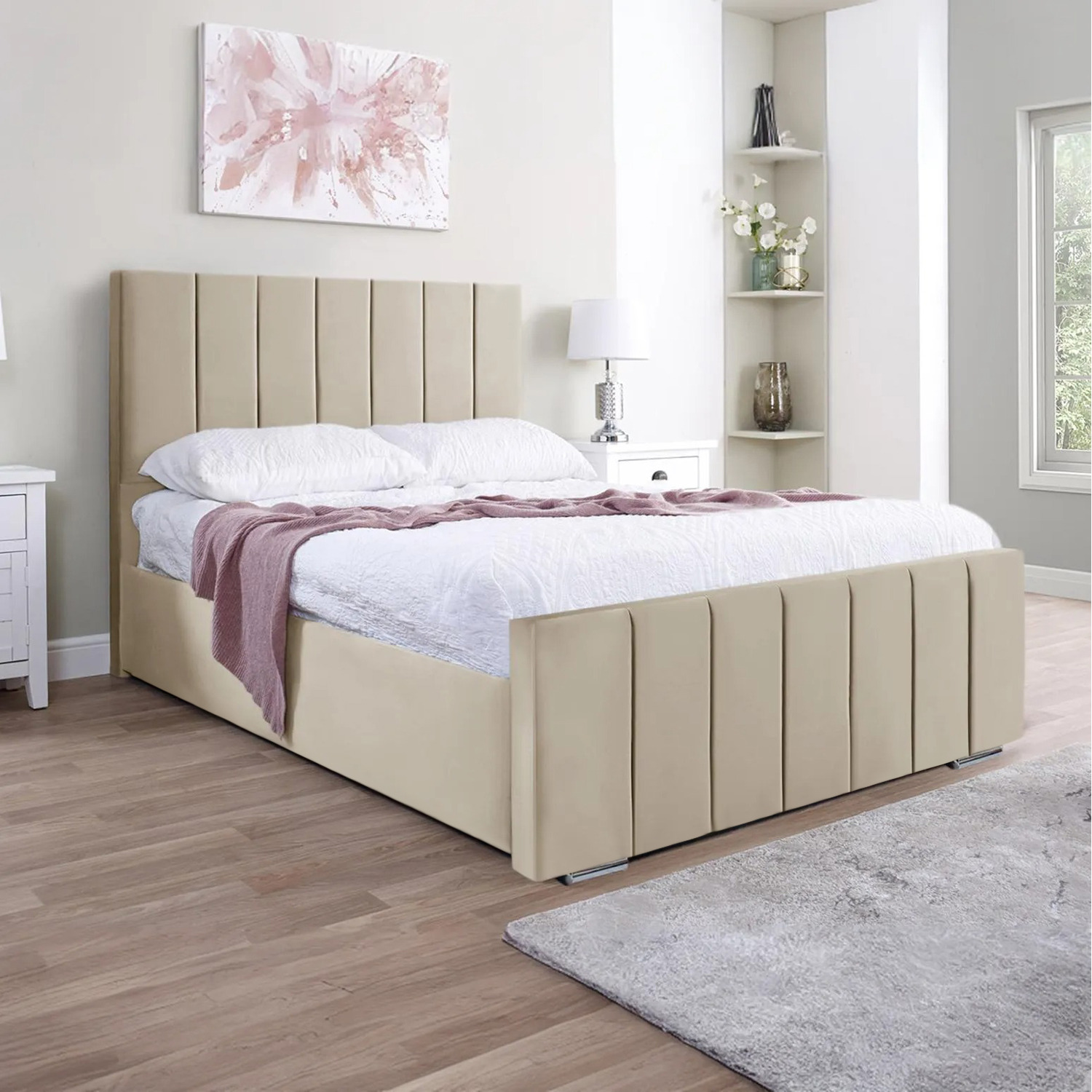 Clara Bed Frame - Yellow Small Double