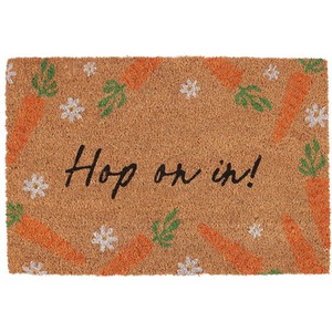 Natural Coir Hop on In Doormat