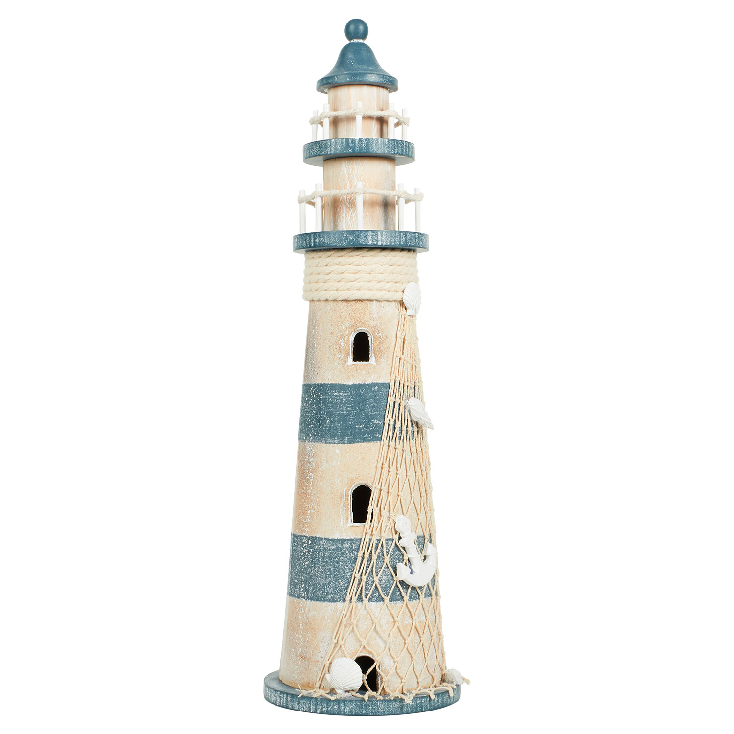 Woodwash Lighthouse Ornament - Multicolour