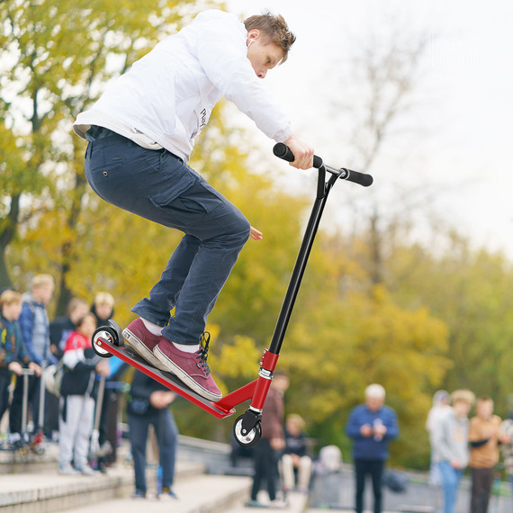 HOMCOM Stunt Scooter Entry Level Tricks Scooter