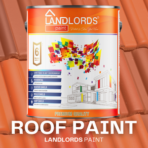 Landlord's Paint - Roof Paint - Durable and Weatherproof Roof Protection