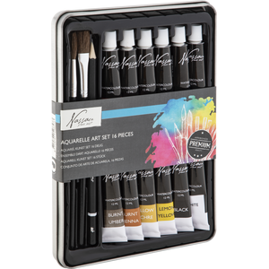 Aquarel 16 Piece Paint Set In Tin Box