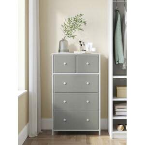 SONGMICS 5-Drawer Fabric Storage Unit