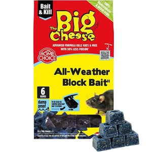 The Big Cheese Bait All Weather Block Bait