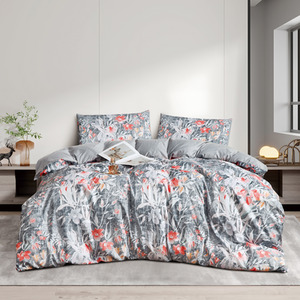 Juliette Floral Printed Duvet Set
