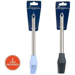 Silicone Pastry Brush with Stainless Steel Handle