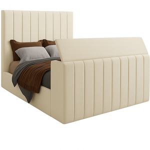 Upholstered Bespoke Tv Bed Frame