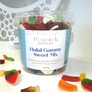 Halal Gummy Sweet Mix Tub