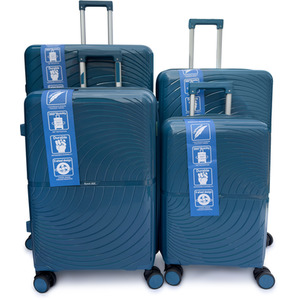 4 Piece Hard Shell Luggage Set Expandable Lightweight with TSA Lock 360 Wheels