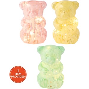 Glass LED Bear