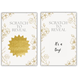 2 Pack It's a Boy A6 Cards