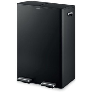 60L Recycling Pedal Bin 2x30l