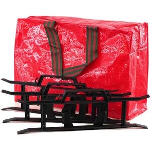 Christmas Decoration Storage Bag Lights Organizer with Zip Closure