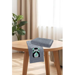 100 Percent Cotton 2 Pack Christmas Towels Penguins Snuggle
