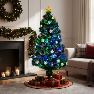 Stars LED Fibre Optic Christmas Tree
