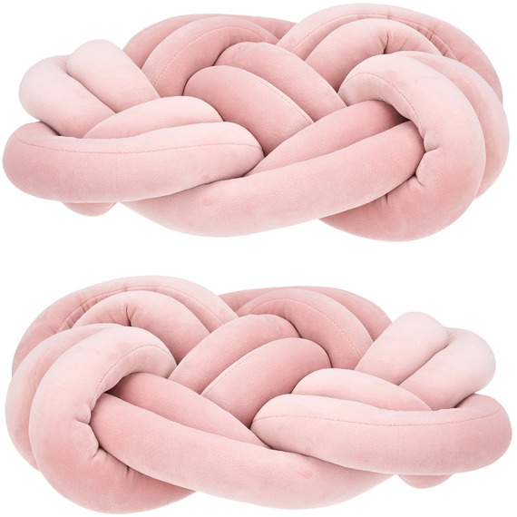 2 Pcs Knot Cushions