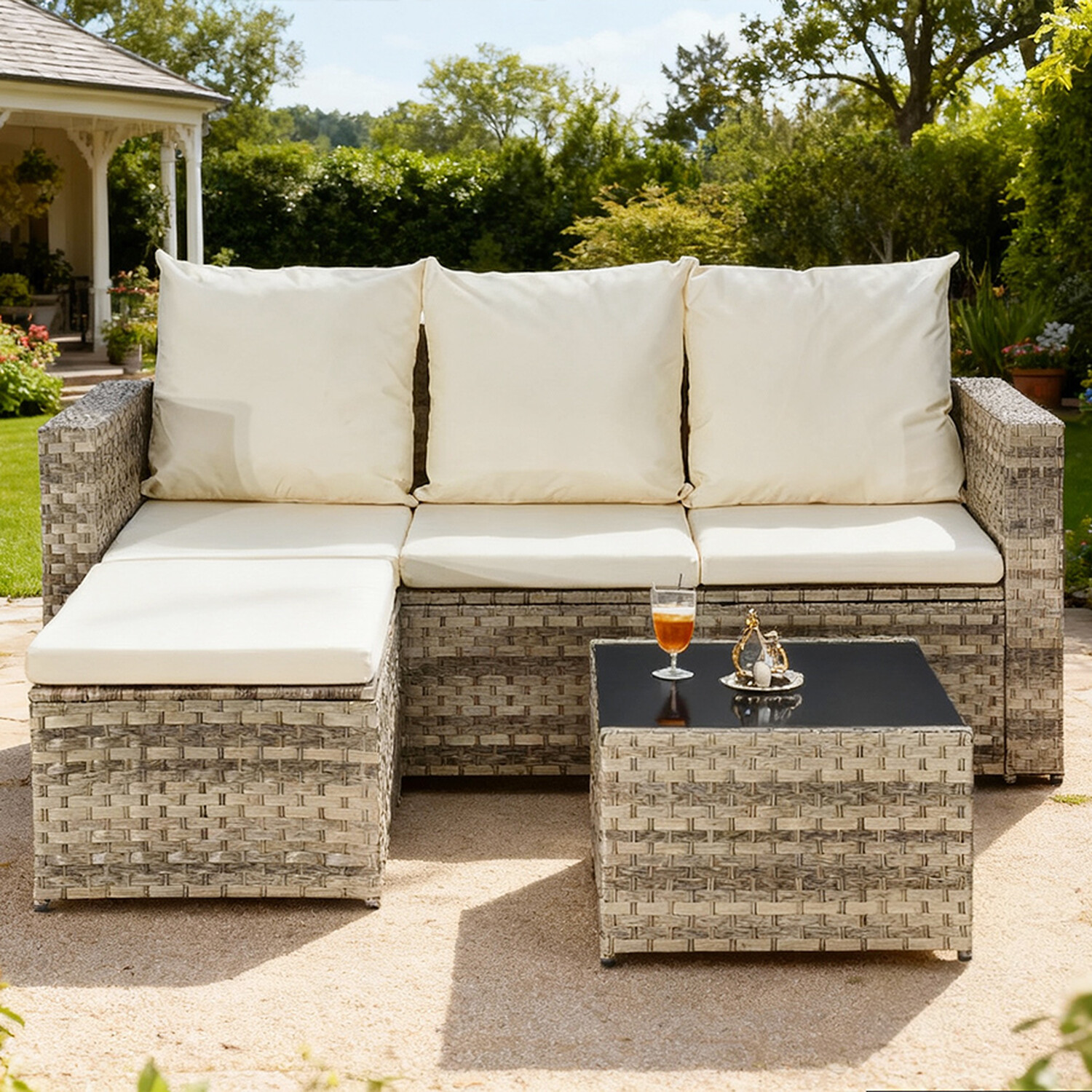 Laurel Corner Sofa Set