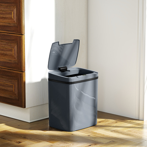 HOMCOM 15L Automatic Touchless Sensor Bin for Home Office